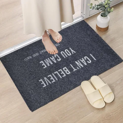 Miniatura 2 de Accssoey Felpudo de Bienvenida, No Puedo Creer Que Viniste Eso Es Lo Que Ella Dijo Tapete Divertido de Puerta Delantera Tapete de Goma
