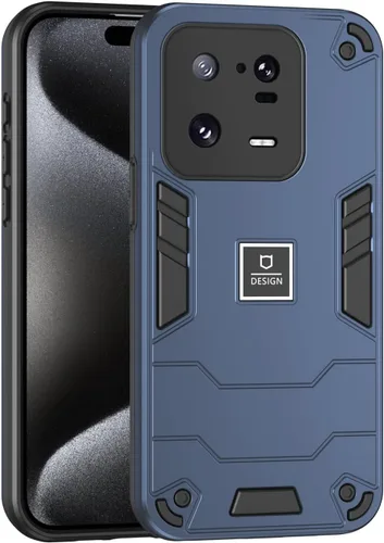 Miniatura 70 de Funda compatible con Huawei Y9 Prime (2019), compatible con Huawei Y9 Prime (2019) 4G STK-L21 2 en 1 [PC duro + TPU], funda de teléfono azul
