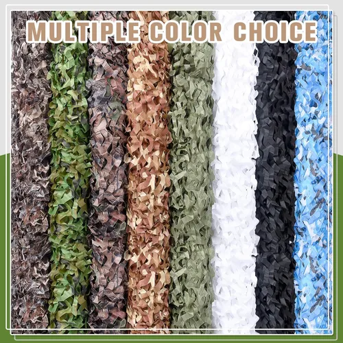 Miniatura 6 de iunio Red de Camuflaje, Red de Camuflaje, Rollo a Granel, Malla, Cubierta, Persiana para Caza, Decoración, Sombra Solar, Fiesta, Camping, Exterior