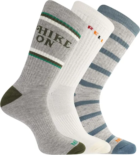 Miniatura 17 de Merrell Paquete de 3 calcetines de senderismo para mujer (pestaña de corte bajo/cuarto/tripulación)