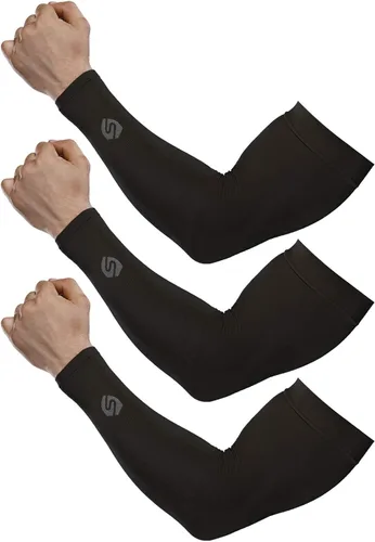 SHINYMOD 2019 - Mangas de enfriamiento para el sol, 1 par, 3 pares, 6 pares, protección UV, protección UV, mangas de tatuaje, para hombres, mujeres,