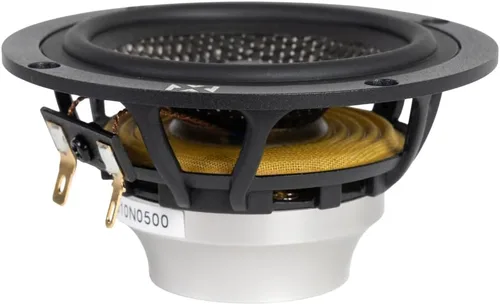 Miniatura 7 de NVX XQS3v2 - Altavoces para automóvil de rango medio de la serie XQ v2 de 3.5 pulgadas, pico de 200 W / par RMS de 100 W, conos de fibra de carbono