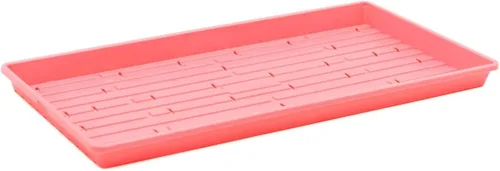 Miniatura 13 de Bootstrap Farmer Microgreen 1020 - Bandejas verdes, paquete de 30 unidades, extra fuerte con agujeros, bandeja de semillas poco profundas