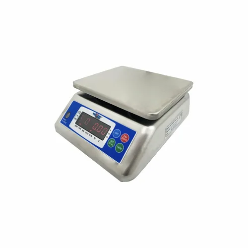 Liberty S-IDS02 - Báscula de mesa de acero inoxidable totalmente lavada, báscula digital multifunción de alta precisión para cocina, impermeable,