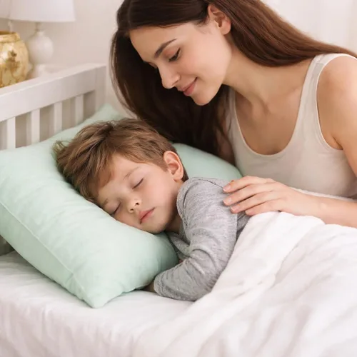 Miniatura 4 de COTTON STICH Juego de 2 fundas de almohada para niños pequeños, mini fundas de almohada de algodón de 600 hilos, fundas de almohada suaves y ligeras