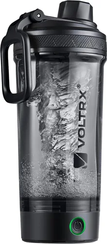 Miniatura 11 de VOLTRX Botella mezcladora, mezclador eléctrico recargable USB C con Gallium, vasos mezcladores para batidos de proteínas y batidos de reemplazo