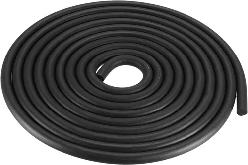 Miniatura 9 de uxcell Burlete de Sello de Goma de Espuma 6mm de Diámetro 3 Metros de Largo Negro