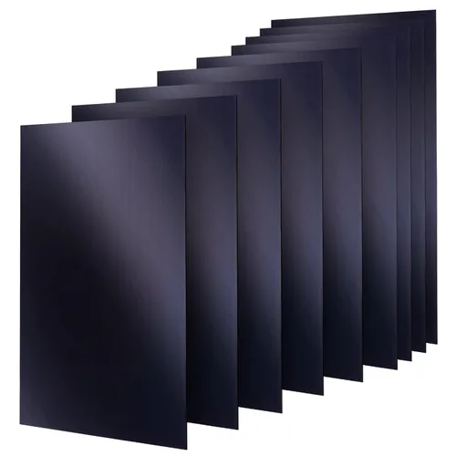 Surtido de acero al carbono, 6 pulgadas de ancho x 12 pulgadas de largo, 0.003 pulgadas, 0.004 pulgadas, 0.005 pulgadas, 0.006 pulgadas, 0.007