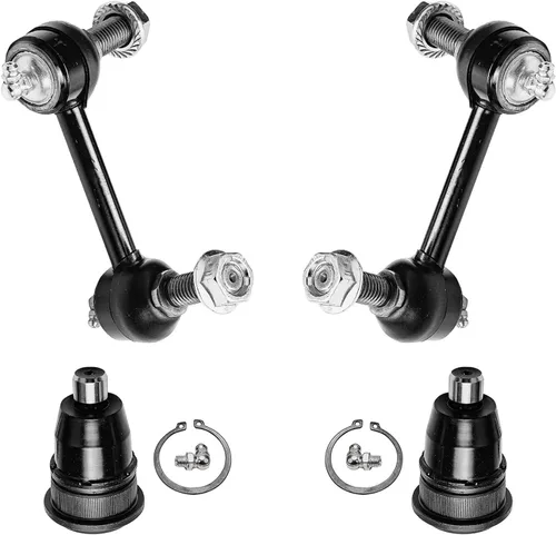 Miniatura 125 de Detroit Axle – Kit de suspensión delantera para Hyundai 2013-2018 Santa Fe 2 enlaces de barra de estabilizador 4 varillas de amarre interiores