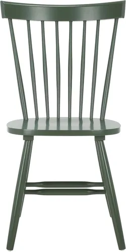 Miniatura 22 de SAFAVIEH Furniture - Juego de 2 sillas de comedor Parker Spindle, color blanco roto - madera maciza - Diseño clásico de Windsor - Ideal para Blanco