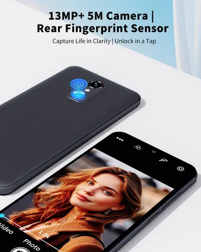 Miniatura 4 de Teléfono celular 4G desbloqueado, teléfono inteligente 4G desbloqueado 2025, pantalla HD+ de 6.56 pulgadas, 3 GB de RAM 32 GB ROM, batería de 4000