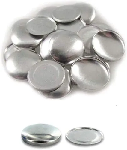Miniatura 7 de Tamaño 20 (1/2") botones para cubrir/Self Cover botones con Wire Backs por I Craft for Less – QTY 75