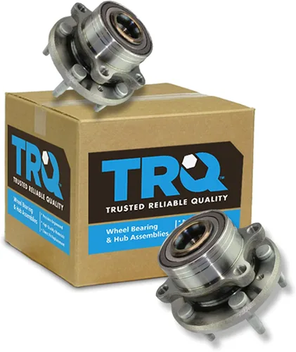 Miniatura 75 de TRQ Juego de conjunto de rodamiento de rueda delantera y buje de 2 piezas Compatible con Chevrolet Cobalt 2005-2010 HHR 2006-2011 Pontiac G5