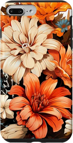 Miniatura 12 de Funda para iPhone 11 Pro Max Vintage Autumn Flower Fall Pumpkin Girl Women Fall