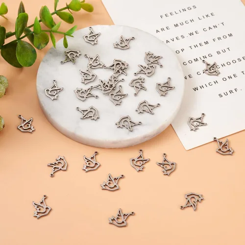 Miniatura 4 de Mega Pet 304 Stainless Steel Pendants