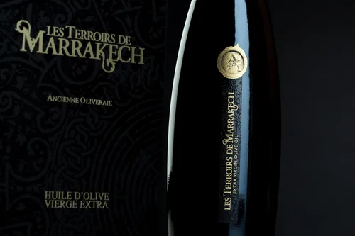 Miniatura 5 de Caja de Regalo de Aceite de Oliva de Les Terroirs De Marrakech Aceite de Oliva Extra Virgen, Polifenol, Rico, Marroquí Prensado en Frío Aceite AOVE