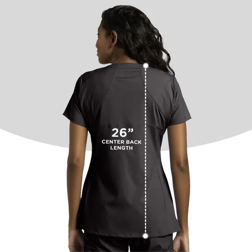 Miniatura 3 de White Cross FIT 785 - Camiseta médica con cuello en V para mujer