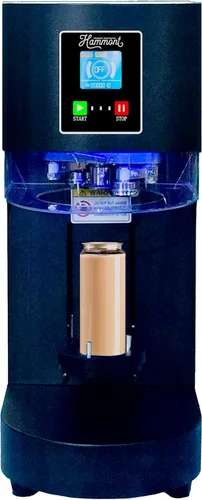 Miniatura 9 de Hammont - 100 unidades de botellas de jugo de plástico con tapas – Tazas sellables para batidos, Boba y café helado – Recipientes de bebidas