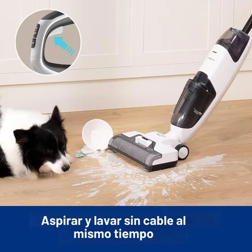 Miniatura 2 de Tineco iFLOOR 2 - Aspiradora y trapeadora inalámbrica para pisos húmedos y secos, limpieza en un solo paso para pisos duros, ideal para suciedad