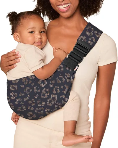 Miniatura 13 de Ergobaby Upsie Eslinga de Cadera – Portabebé Azul Medianoche – Eslinga Ajustable y Ligera para Niños Pequeños – Diseño Ergonómico y Transpirable
