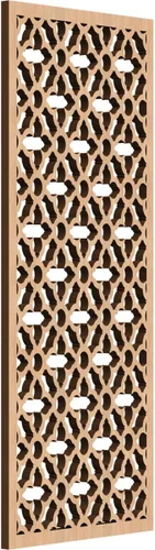 Miniatura 109 de Madison Paneles de pared decorativos de madera con calado, 9 3/8 pulgadas de ancho x 24 3/8 pulgadas de alto x 3/8 de alto, roble rojo rojo (Red Oak)