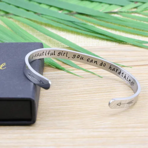 Miniatura 5 de MEMGIFT - Pulsera inspiradora para mujer joyería inspiradora regalo para su cumpleaños
