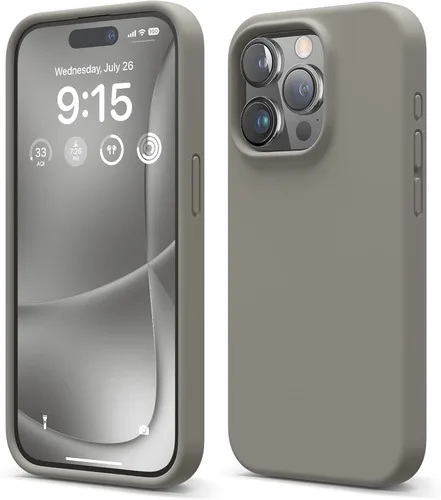 Miniatura 35 de elago Compatible con Funda para iPhone 15 Pro, Funda de Silicona Líquida, Cubierta Protectora de Cuerpo Completo, Resistente a Golpes, Funda Delgada