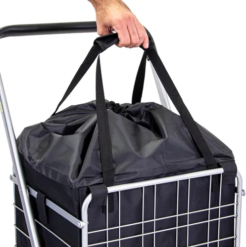 Miniatura 3 de DBEST PRODUCTS - Carrito Cruiser Deluxe con bolsa Premium Liner de 15.5" X 17" X 20.5" (Solo funda, carrito no incluido) para compras/ropa sucia