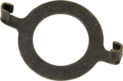 Miniatura 5 de 2pcs E26 Lámpara de zócalo fenólico Arpa Base de Sillín para Base Roscada E26, 1-7/16" (36 mm) Bronce