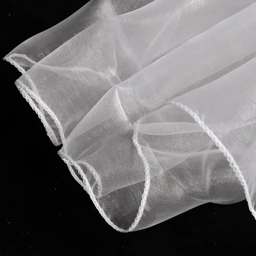 Miniatura 4 de Camino de mesa de organza transparente de 394 x 53 pulgadas para festones de boda, cenefa de recepción, cortina de telón de fondo, rollos de tul