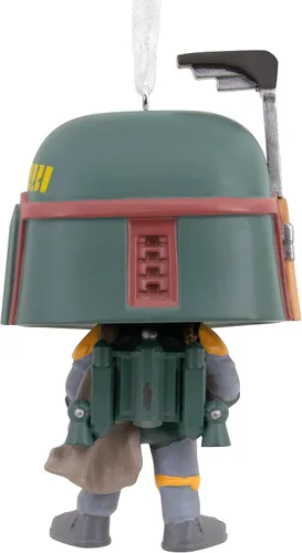 Miniatura 2 de Hallmark Star Wars Boba Fett Funko POP! Adorno Navideño