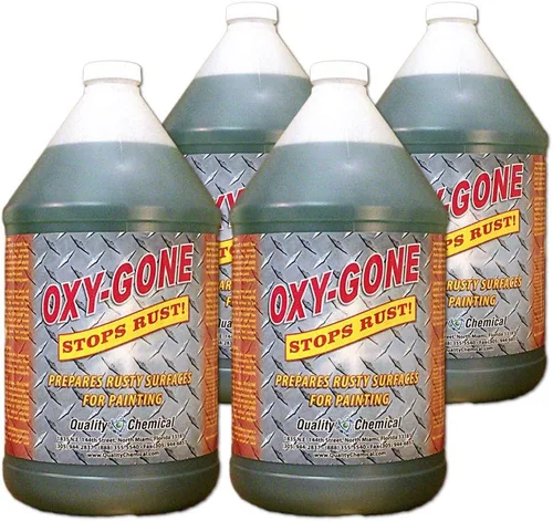Quality Chemical Oxy-Gone - Removedor de óxido y tratamiento de metales, reformador de óxido, removedor de óxido, removedor de óxido de metal,