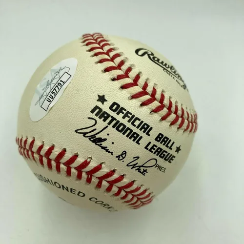 Miniatura 2 de Warren Peace firmó la leyenda oficial de la liga negra de béisbol de las Grandes Ligas JSA COA - Béisbol con Autógrafo