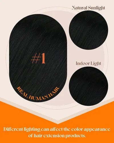 Miniatura 5 de Sunny Hair - Extensiones de cabello humano real I-tips, 24 pulgadas, 1.76 onzas, extensiones de cabello Remy, cabello humano natural suave