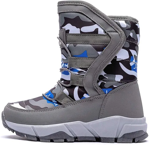 Miniatura 3 de BODATU - Botas invernales impermeables de nieve para niños