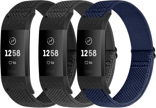 Miniatura 13 de Bandas compatibles con Fitbit Charge 2 bandas para mujeres y hombres, edición clásica y especial, correa de repuesto de nailon elástico ajustable