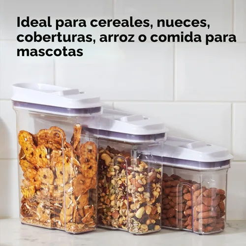 Miniatura 3 de OXO Good Grips Dispensador de Cereales Hermético POP Grande (4.5 Qt)