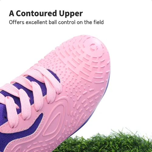 Miniatura 4 de Dream Pairs - Zapatos de fútbol para niños y niñas, zapatos de fútbol para niños pequeñosniños grandes