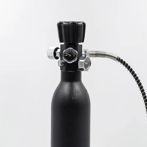Miniatura 5 de Válvula adaptadora de estación de llenado 4500psi para botella de tanque de cilindro de Airsoft PCP Paintball HPA
