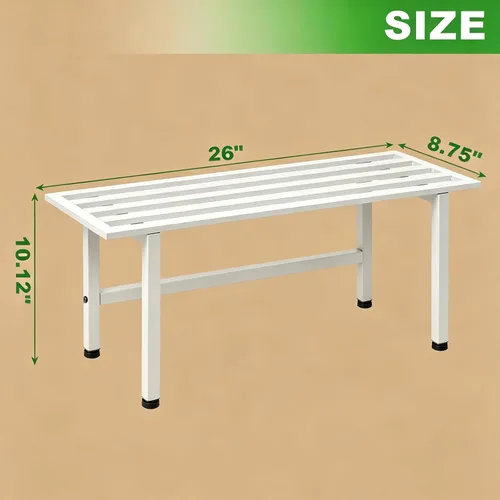 Miniatura 6 de Dipion Paquete de 2 soportes de metal para plantas al aire libre, estantes para plantas de interior, 1 nivel resistentes para múltiples plantas, 26