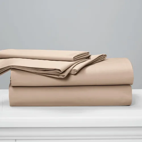 Cuddledown Dreamstead - Juego de sábanas 100 % algodón, 300 hilos, tejido satinado de lujo, algodón peinado puro, suave, resistente a las arrugas,