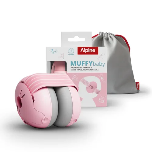 Miniatura 12 de Alpine Muffy Baby - Protección de oídos para bebés y niños pequeños de hasta 36 meses - Certificado CE y ANSI - Orejeras con reducción de ruido