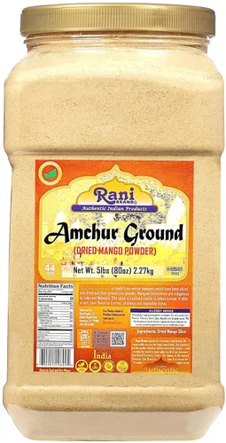 Miniatura 7 de Rani Amchur (Mango) - Especias en polvo molido de 400 onzas (25 libras) 25.0 lbs caja a granel ~ Todo natural, origen indio Sin color Apto