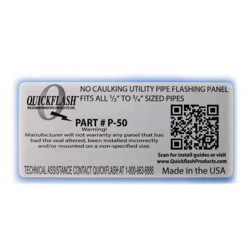 Miniatura 2 de Panel intermitente de fontanería Quickflash P-50