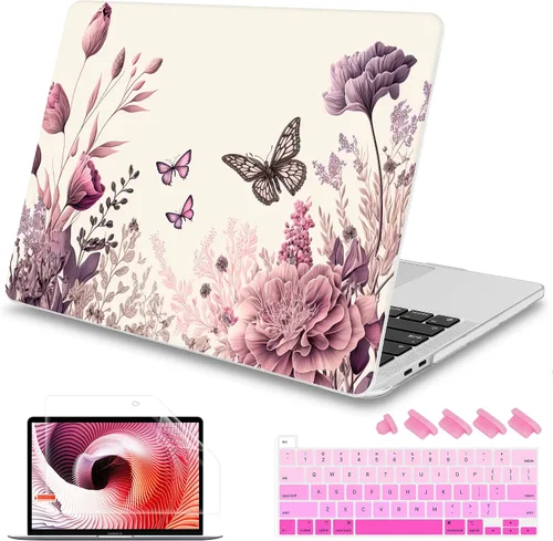 Miniatura 19 de Mektron Funda para MacBook Pro de 16 Pulgadas A2141 Versión 2019 con Pantalla Liquid Retina/Touch ID, Carcasa Rígida de Plástico con Funda