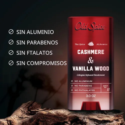 Miniatura 3 de Old Spice The Spice Alchemist Collection - Desodorante sin aluminio para hombres, aroma con infusión de colonia 24/7, fórmula sin intercambio, libre