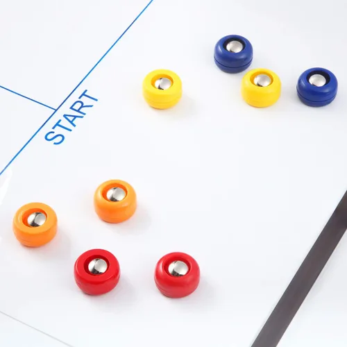 Miniatura 2 de Gejoy Mini Shuffleboard Discos de Repuesto Equipo de Mesa Rodillos Set Shuffleboard Curling Accesorios