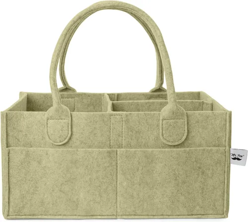 Miniatura 26 de Mr. Pen- Organizador de pañales para bebé, beige, mediano Contenedor de almacenamiento de guardería y organizador de coche para pañales