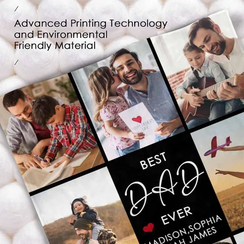 Miniatura 25 de MyPupSocks Manta personalizada para mamá, regalos personalizados para mamá, manta de cama con fotos, regalos de cumpleaños para mujeres, mamá