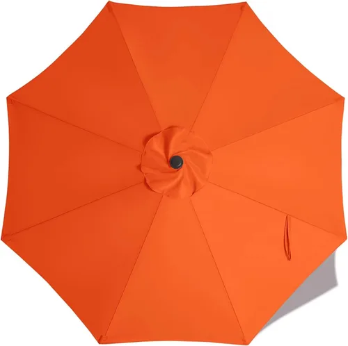 Miniatura 15 de ABCCANOPY - Sombrilla de repuesto para exteriores de 9 pies, apta para patio, con 8 varillas, color caqui